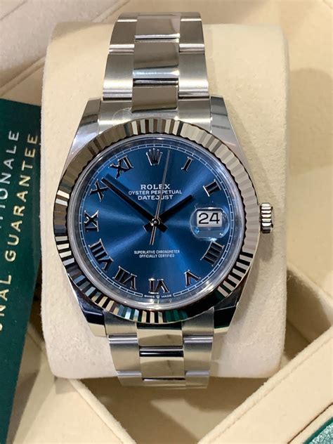 replica rolex datejust ii 41mm blue dial|2020 41mm rolex datejust.